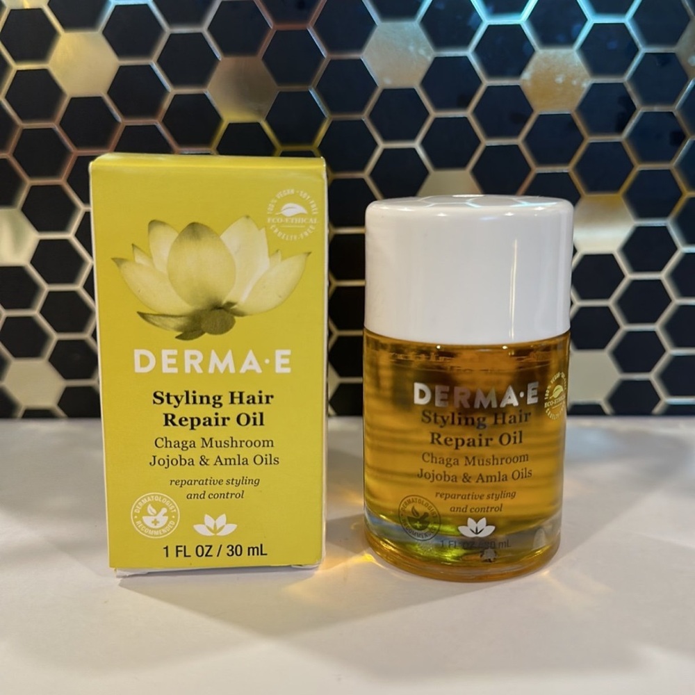 DermaE styling hair repair oil